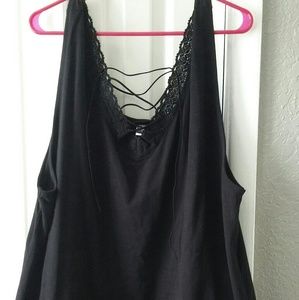 A TORRID V-Shaped tank